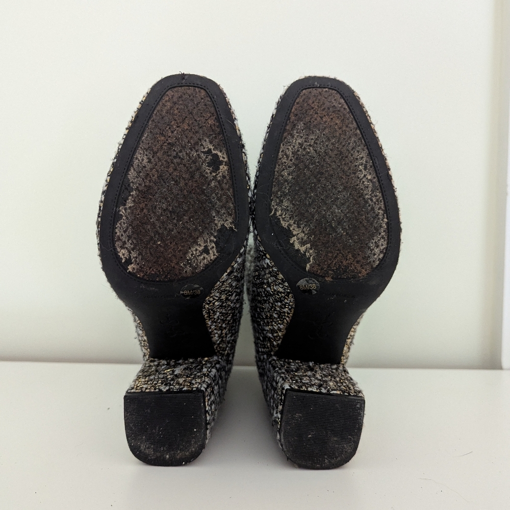 Sparkly Woven Jessica Simpson Boots - Picture 7 of 9